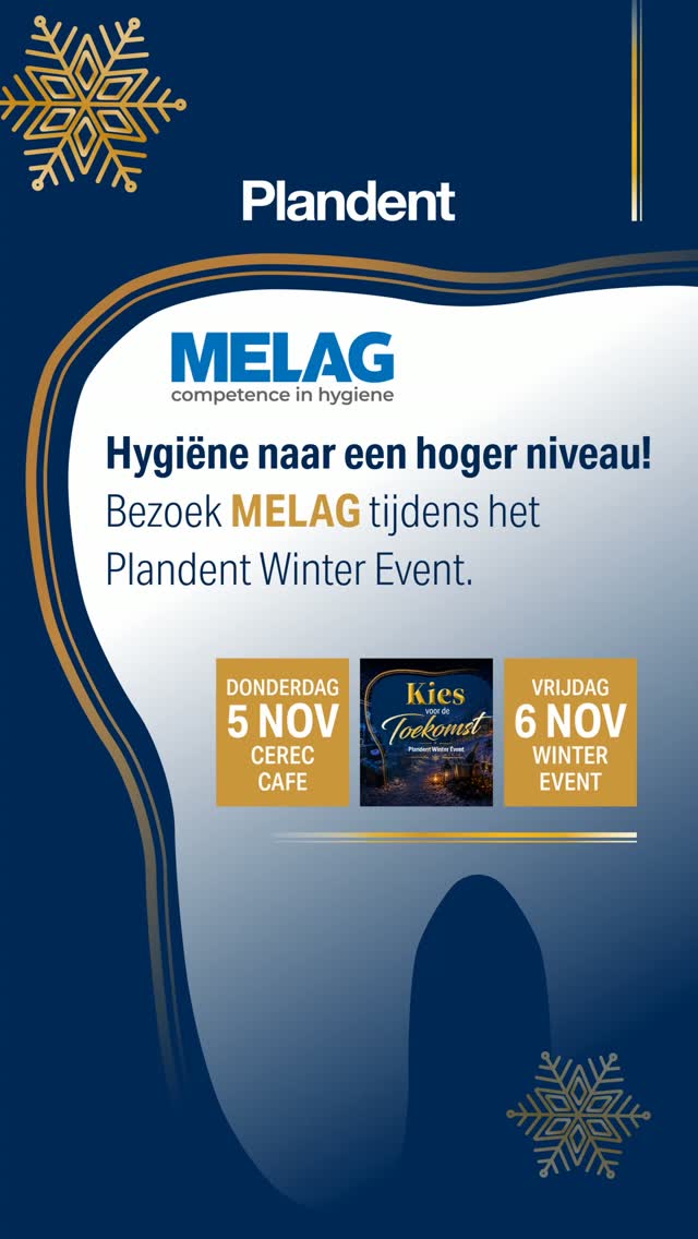 ❄️ MELAG is erbij tijdens het Winter Event op 6 november! Op zoek naar een…